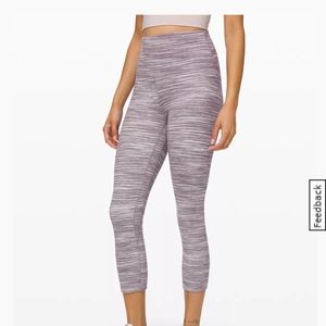 Lululemon Align High rise Crop 21"